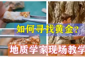 如何在野外寻找黄金？地质学家实地教学，手把手教你识别黄金矿脉