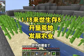 1.18来世生存8开垦荒地发展农业，解决食物问题视频封面
