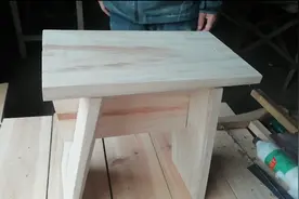 古人的智慧，纯手工制作简易小木凳，不用一颗钉子视频封面