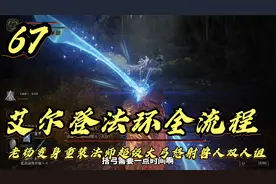艾尔登法环，老杨变身重装法师超级大弓怒射兽人双人组（67）视频封面