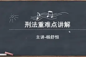 【法考】学习刑法第一步！关于刑法的基本原则视频封面
