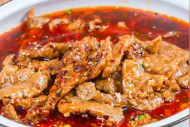 厨师长分享豆花牛肉的正确做法，麻辣醇香又嫩滑，这味道好正宗视频封面