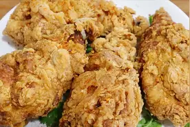 香酥炸鸡腿这样做才香，鸡肉鲜嫩多汁，外皮酥脆不夹生，好吃不腻视频封面