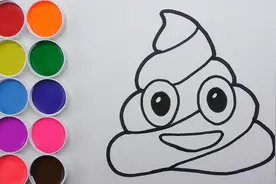 【呀！涂鸦】爆红又解压的表情包-便便，让你从此爱上绘画视频封面