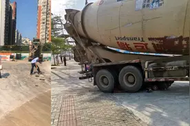 突发！海南一水泥搅拌车与电动车相撞，电动车驾驶员当场死亡视频封面