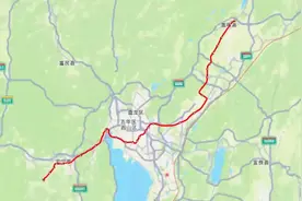 昆明地铁R1号线（县街-嵩明北）行驶路线示意图视频封面