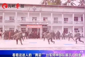 “舞姿”优美！台军特种部队八极拳操练视频曝光视频封面