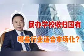民办学校收归国有？如何避免教育过度市场化，特征尺度理论可解释视频封面