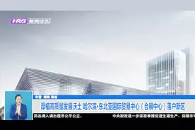 超大型投资项目！哈尔滨·东北亚国际贸易中心会展中心落户新区视频封面