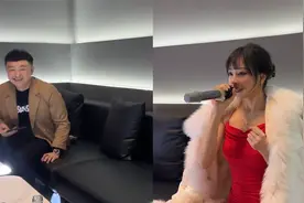 美女在KTV献唱《好运来》，一开口就给全场惊艳到了：原唱本人吧视频封面