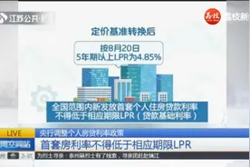 中国人民银行发布公告：10月8日起，调整个人房贷利率政策视频封面