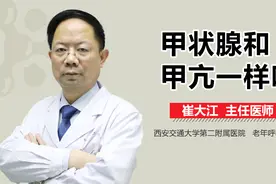 甲状腺和甲亢一样吗？视频封面