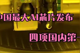中国最大AI芯片发布：33个麒麟9000大小，12nm工艺，4项国内第一视频封面
