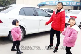 农村儿媳带孩子去郑州，体验城市孩子的生活，俩闺女真玩嗨了视频封面