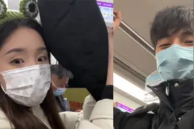185男生晒和女友的身高差，娇小女友依偎身旁害羞躲闪：像带小孩视频封面