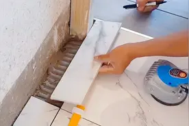 家装瓷砖铺贴遇到转角如何处理？贴砖师傅现场教学，包教会视频封面