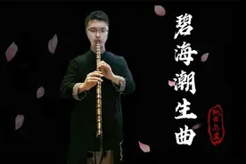 终于有人敢挑战《碧海潮生曲》94胡伟立纯正箫版！超高音热血沸腾视频封面