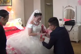 江西一帅哥，大学毕业3年，迎娶最心爱的姑娘，酒店出嫁视频封面