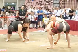 俄罗斯美女vs日本女相扑王，日本女相扑王实力惊人视频封面