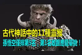 上古神话中的11种灵猴，孙悟空仅排在第5位！视频封面
