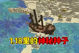 我的世界：6个不可思议的神秘种子，村子旁边竟然有搜大船视频封面