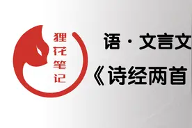 高中语文文言文《诗经两首-氓》【看视频学古文，真香】视频封面