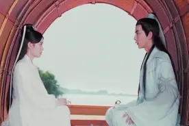 五个版本的许仙白素贞西湖初相遇，赵雅芝经典再现，一伞定情姻缘视频封面