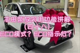 丰田荣放实用功能讲解（四十八）ECO模式？ECO指示灯？视频封面