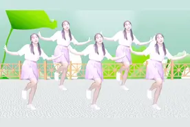 美女一首《唱着情歌流着泪》广场舞版，情歌伤感，祁隆演唱视频封面