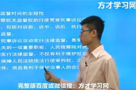 江伟《民事诉讼法》视频教程视频封面