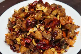 香酥辣子鸡的家常做法，鸡肉酥香入味不发柴，用料和做法都简单视频封面