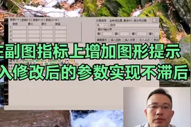 在副图指标上增加图形提示，编入修改后的参数实现不滞后视频封面