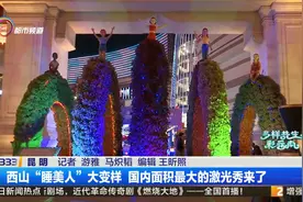 西山“睡美人”大变样 国内面积最大的激光秀来了视频封面