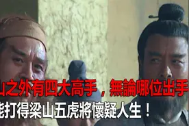 梁山之外有四大高手，無論哪位出手，都能打得梁山五虎將懷疑人生视频封面