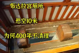 冬季布达拉宫免门票，神秘的厕所悬空10米高，为何400年都不清理视频封面