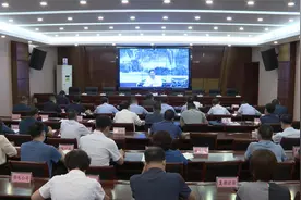 夏县收听收看全省重点工程项目调度电视电话会议视频封面