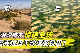 我国治沙技术世界一流，塔克拉玛干或将被消灭？藏水入疆有必要吗视频封面
