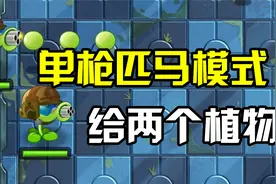 植物大战僵尸：单枪匹马模式现在都能给两个植物了吗？视频封面