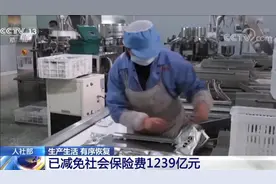 人社部：已减免社会保险费1239亿元 中小微企业直接受益942亿元视频封面