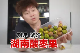 试吃据说只有湖南人能驯服的酸枣果，能有多酸？视频封面