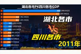 湖北PK四川动态数据比较，成都和武汉的实力对决视频封面