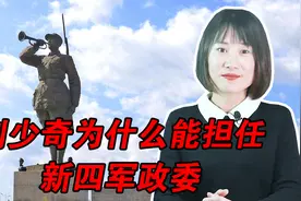 皖南事变后，刘少奇为什么能担任新四军政委视频封面