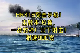 HK416突击步枪！击毙本.拉登，一战封神！水下射击！射速900发视频封面