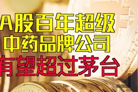 A股三大百年超级中药品牌公司，有望超过茅台！（值得收藏研究）视频封面
