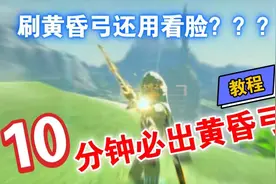 「塞尔达传说」告别看脸！10分钟刷黄昏之光弓教程视频封面