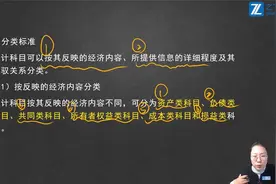 初级会计实务：第一章第四节会计科目和借贷记账法（1）视频封面