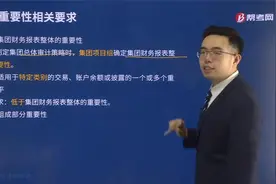 帮考网注会考试孙超凡老师详解集团重要性的相关要求有哪些？视频封面