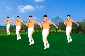 广场舞《万人迷》十六步，挺神气，简单欢快显活力视频封面