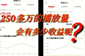 第一次头条号提现，看看250万播放量会有多少收益呢？视频封面