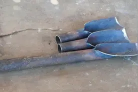 老师傅用一根钢管做出一把洛阳铲，这技术牛视频封面